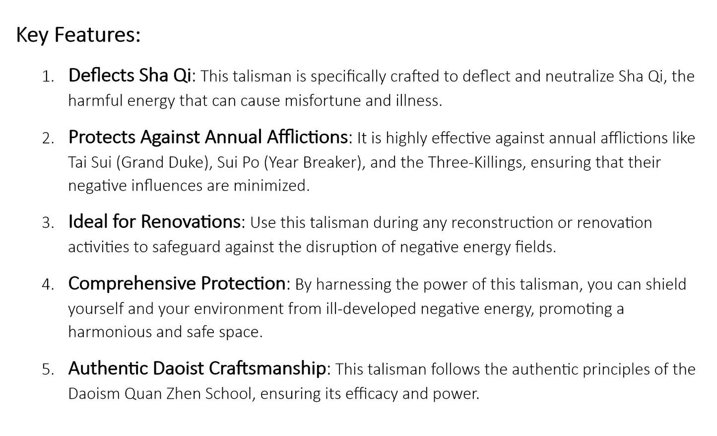 Consecrated Sha-Deflective Reconstruction Talisman for annual afflicted site reconstruction
