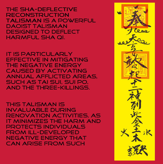 Consecrated Sha-Deflective Reconstruction Talisman for annual afflicted site reconstruction