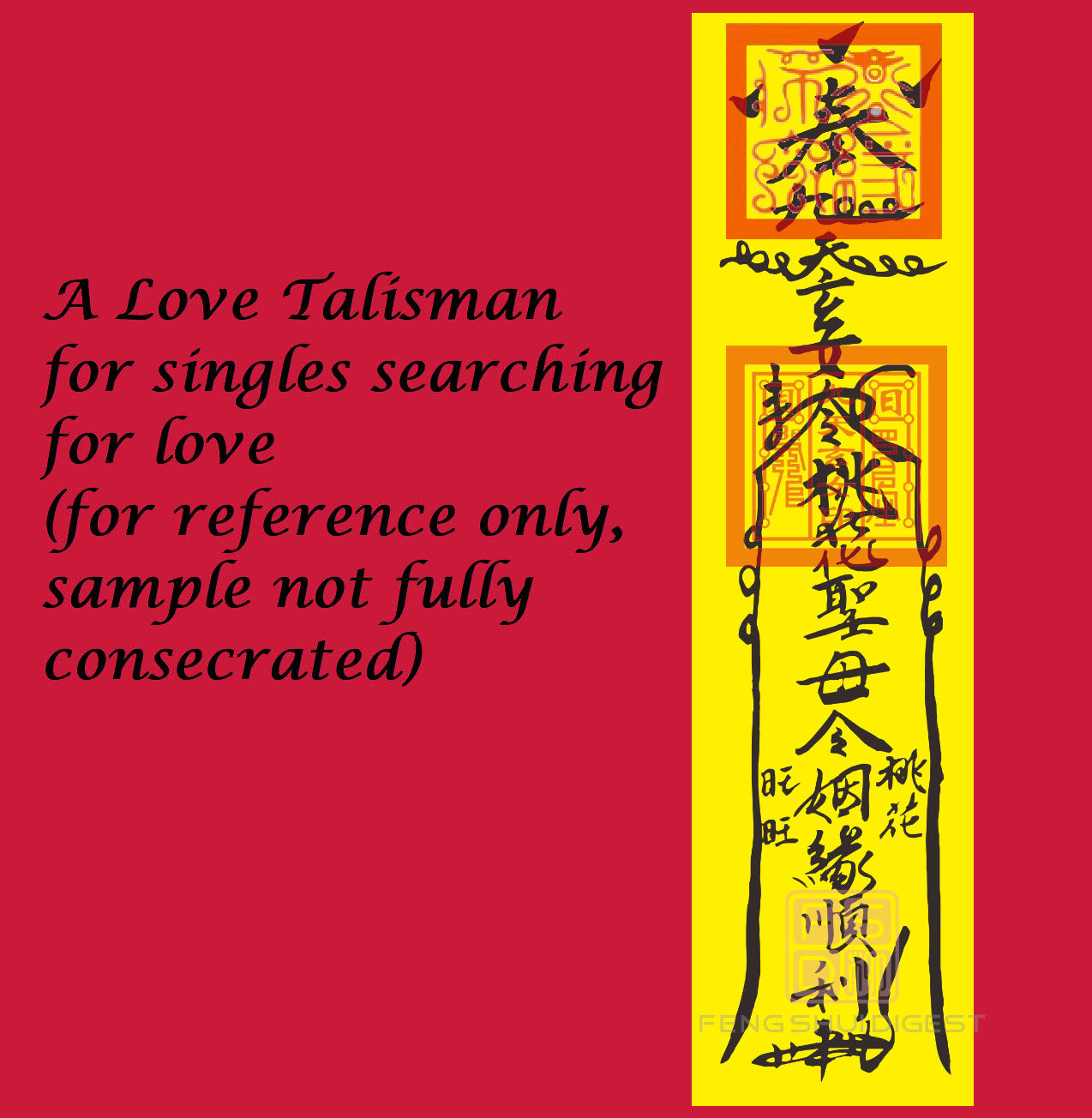 Consecrated Love Talisman for Singles Searching for Love