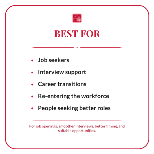 Career Opening Talisman best for job seekers, interview candidates, career changers, and people seeking better employment