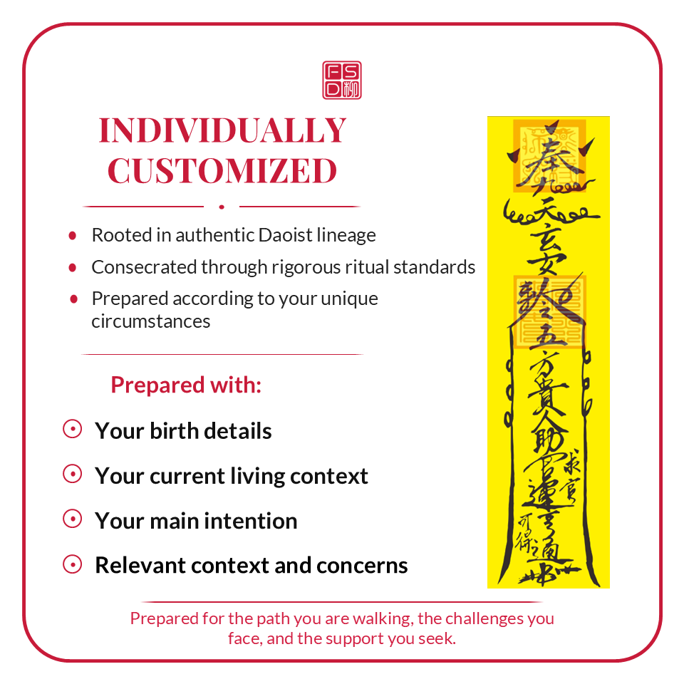 Custom consecrated Career Advancement Amulet prepared with birth details, career path, intention, and promotion goal