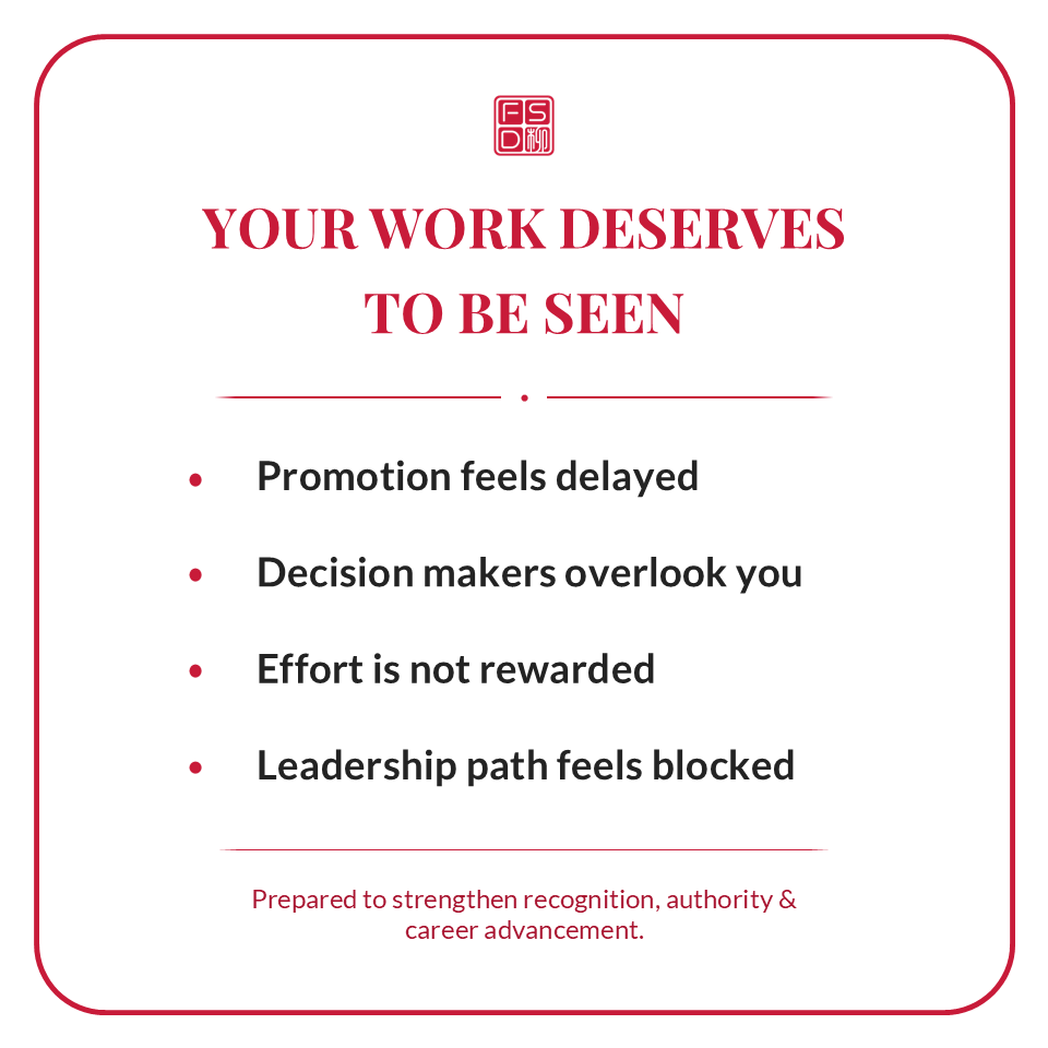 Promotion luck talisman for people who work hard but feel overlooked, delayed, or blocked from career advancement